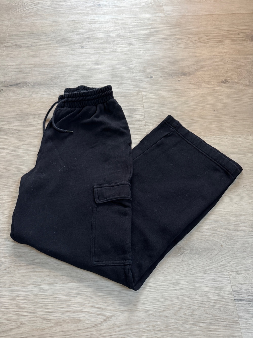 Old Navy Black Women's Drawstring Track Joggers
